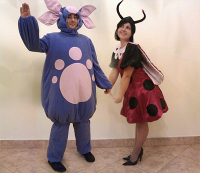 Сценарий детского праздника: Лунтик и Мила