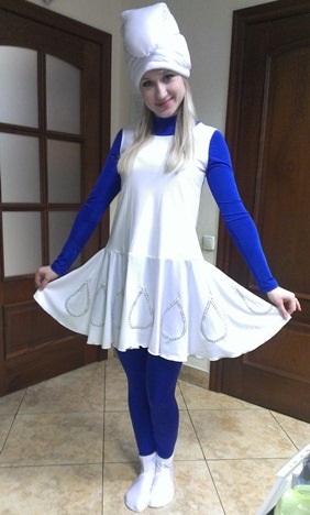 День рождения ребенка по сценарию Смурфики